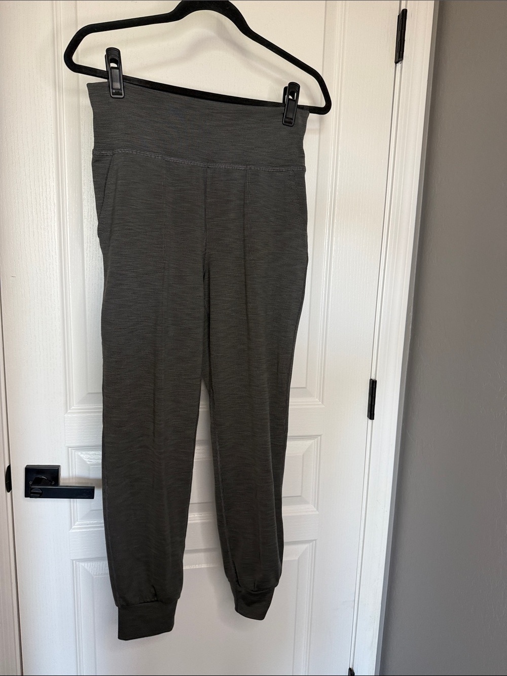 Beyond Yoga Olive Green High-Waist Jogger Pants